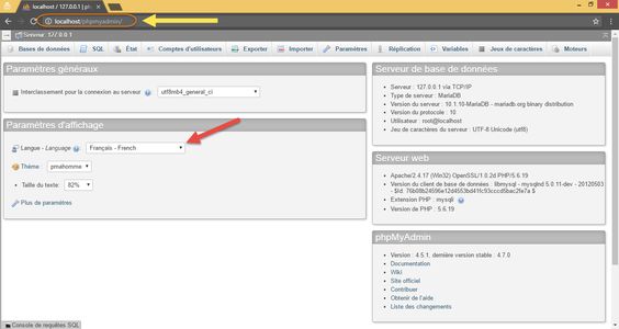 Tạo cơ sở dữ liệu trên phpmyadmin