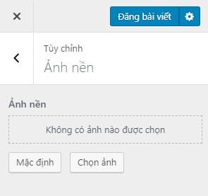 Hỗ trợ thay đổi hình nền giúp người đùng dễ dàng tùy biến
