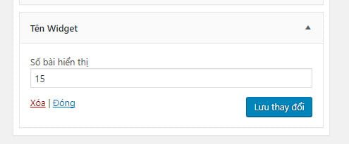 Kết quả sau khi code cho hàm update() của widget