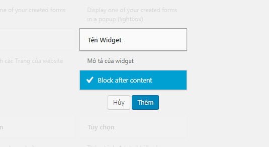 Cách tạo widget trong WordPress