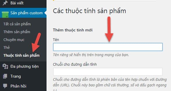 Kết quả tạo taxonomy