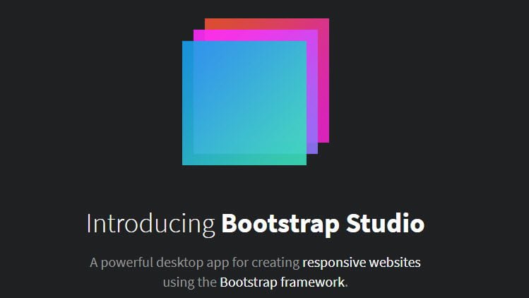 Tạo HTML nhanh chóng chuyên nghiệp với Bootstrap Studio
