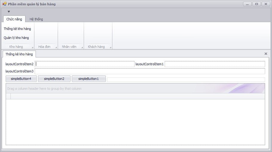 Thiết kế giao diện Winform tuyệt đẹp nhanh chóng với DevExpress.