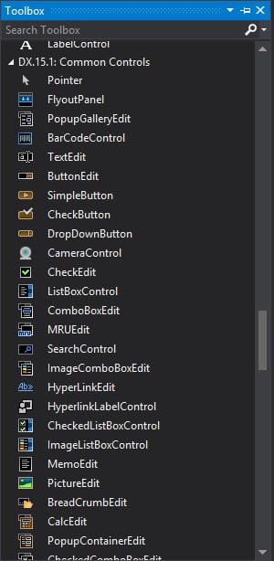 Một số công cụ của DE